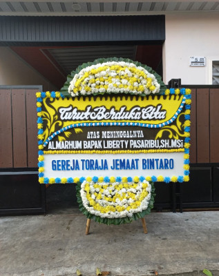 Papan Bunga Duka di Nangka