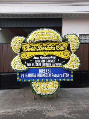 Papan Bunga Duka di Nangka