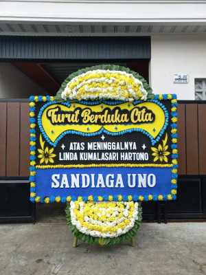 Papan Bunga Duka di Nangka